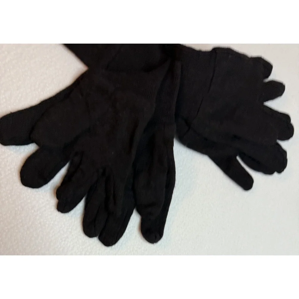 Winter Knit Gloves Lot of 3 Pairs Black Size L/XL New
